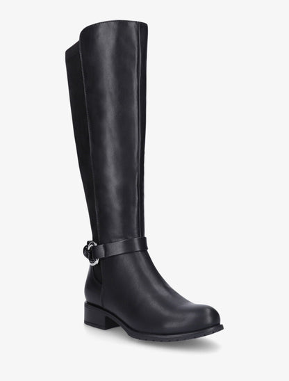 Bottes bi-matière unies - Noir - 2
