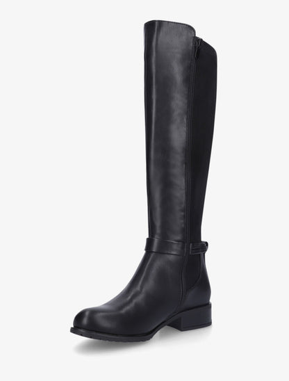 Bottes bi-matière unies - Noir - 3
