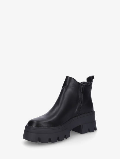 Chelsea boots à semelle crantée - Noir - 3