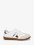 Sneakers en simili bi-matière - Or - 5