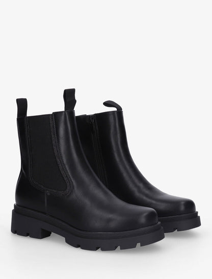 Bottines chelsea à détail irisé - Noir - 4