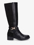Bottes unies bi-matière - Noir - 5