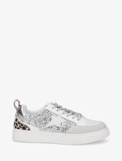 Sneakers plates étoile stylisé - Argent - 5