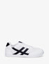 Sneakers plates à empiècement mesh - Blanc - 5