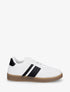 Sneakers color block à bandes contrastantes - Blanc - 5
