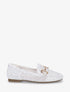 Mocassins plats en toile irisée - Blanc - 1
