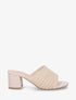 Mules à ganse style macramé - Beige - 1