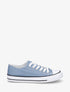Tennis basses en jean - Bleu clair - 1