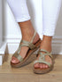 Nu-pieds style corde - Or - 1