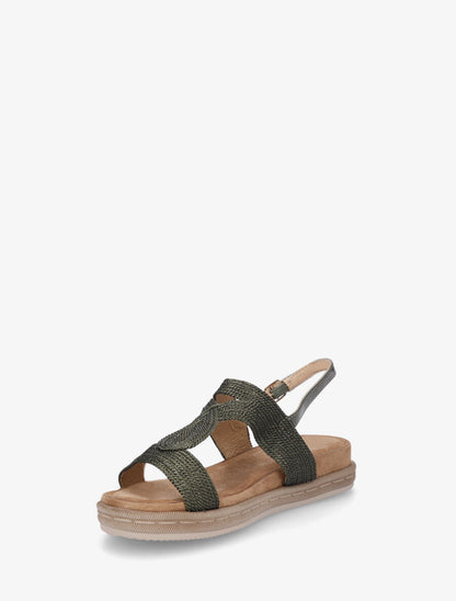 Nu-pieds style corde - Kaki - 3