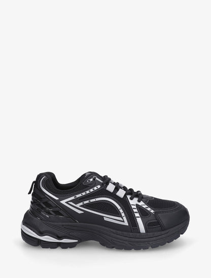 Baskets style running - Noir - 1