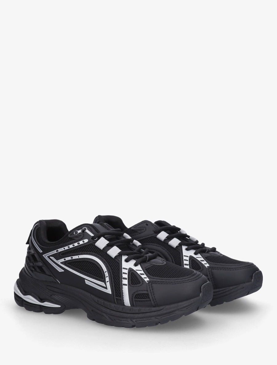 Baskets style running - Noir - 4