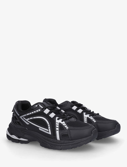 Baskets style running - Noir - 4