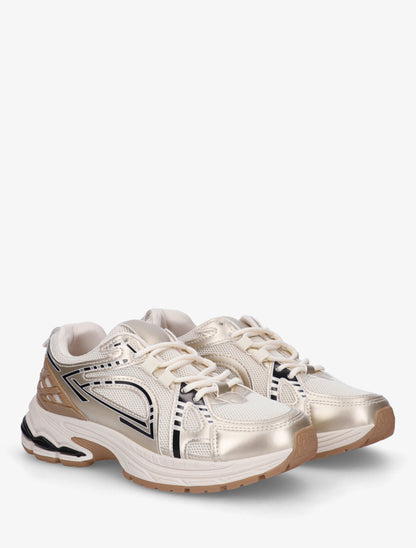 Baskets style running - Beige - 4