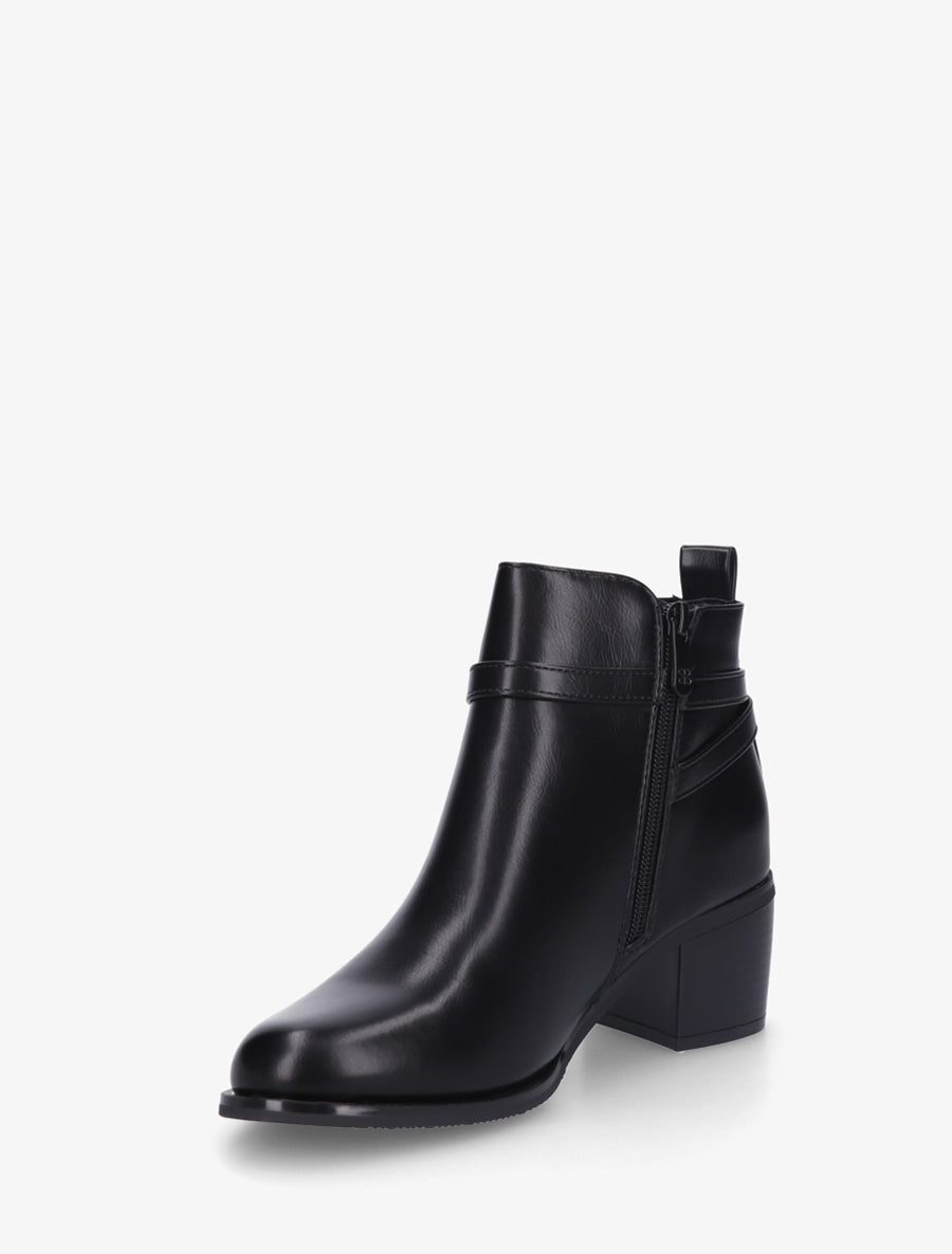 Bottines classiques à boucle - Noir - 3