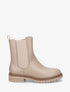Bottines élastiquées à semelle crantée - Taupe - 1