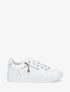 Baskets à zip en simili - Blanc - 1