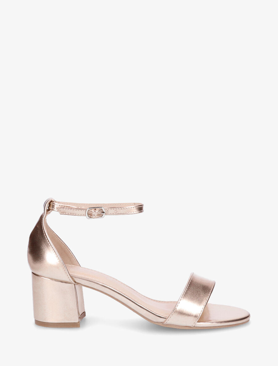 Sandales à bride basique - Rose gold - 1
