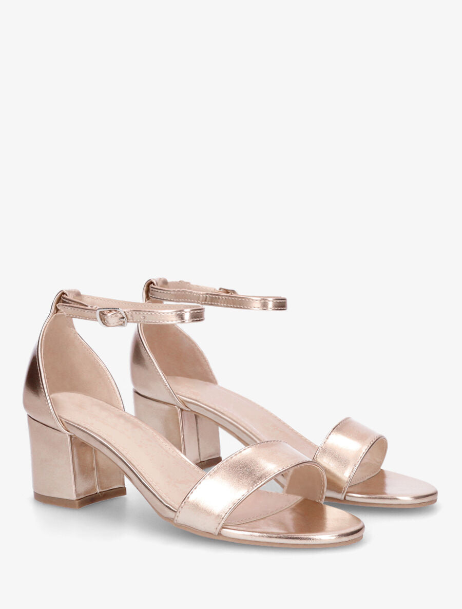 Sandales à bride basique - Rose gold - 4