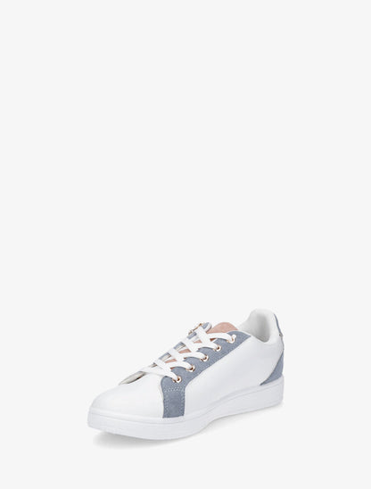 Sneakers à zip décoratif - Bleu - 3