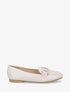 Mocassins bout carré à boucle - Beige - 1