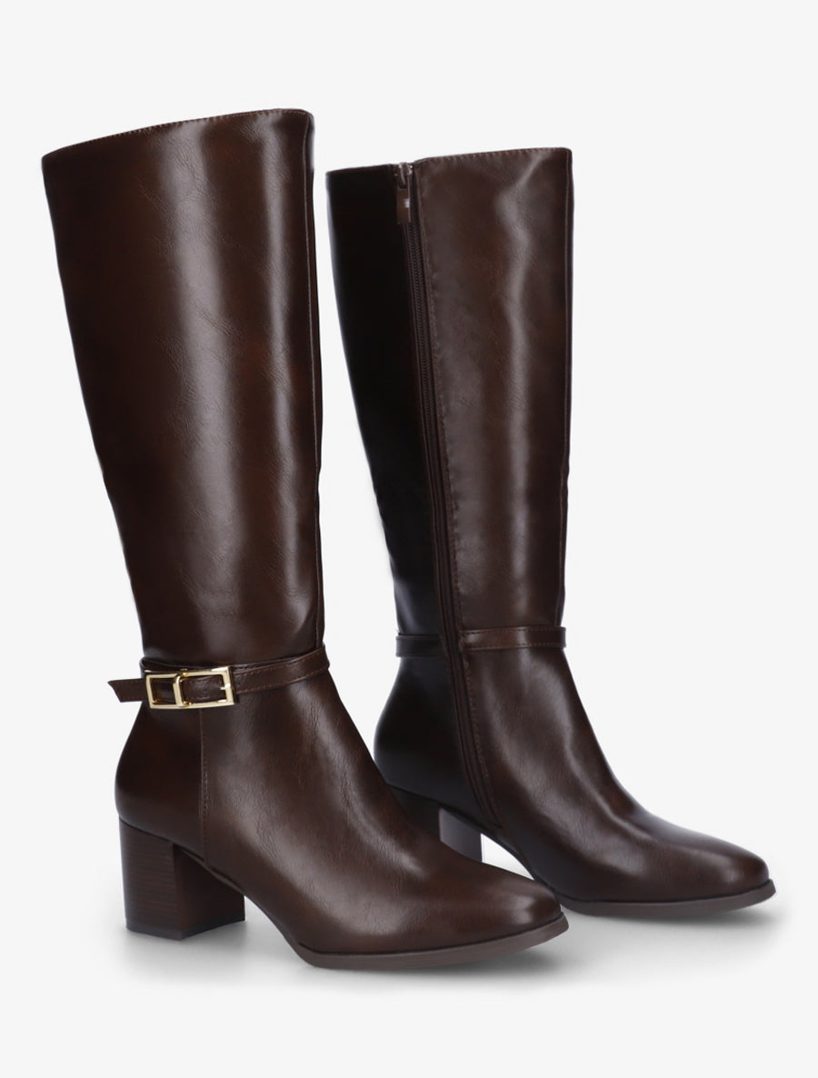 Bottes classiques à boucle - Marron - 4