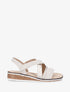 Sandales plates multi-bride en simili - Beige - 5
