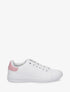 Sneakers basiques en simili - Rose - 1
