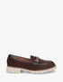 Mocassins en suédine à boucle fantaisie - Marron - 1