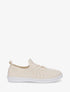 Tennis en tissu ajouré - Beige - 1
