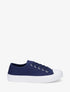 Tennis unis en toile - Marine - 1