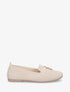 Mocassins en tissu à bijoux - Beige - 1