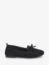 Mocassins en tissu à noeud - Noir - 1