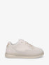 Sneakers plates à imprimé vagues grec - Beige - 1