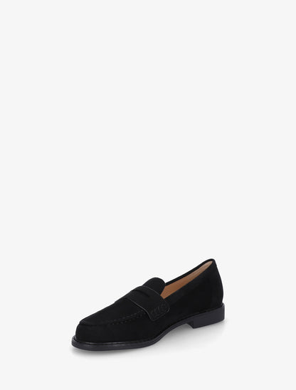 Mocassins basiques en suédine - Noir - 3