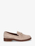 Mocassins en suédine à boucle métallique - Taupe - 1