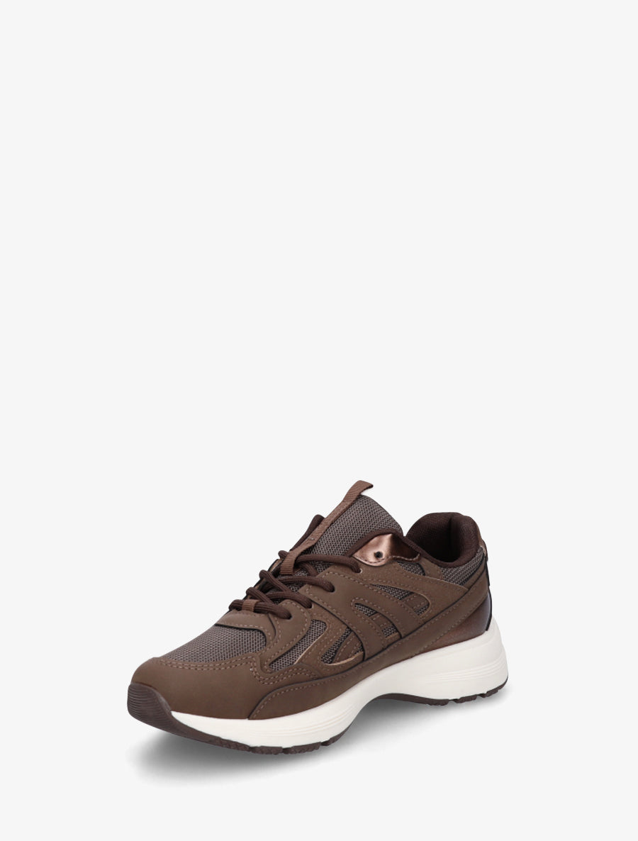 Baskets classiques stylisées - Marron - 3