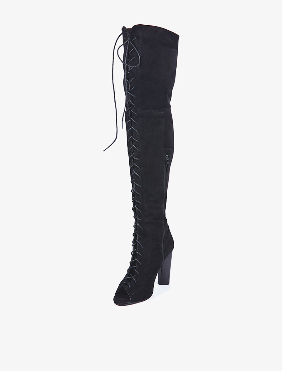 Cuissardes lace out - noir - 3