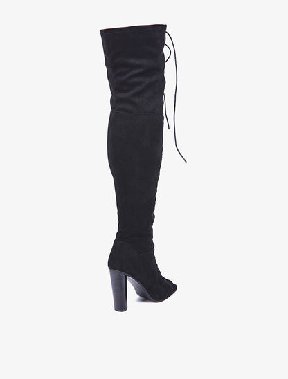Cuissardes lace out - noir - 4