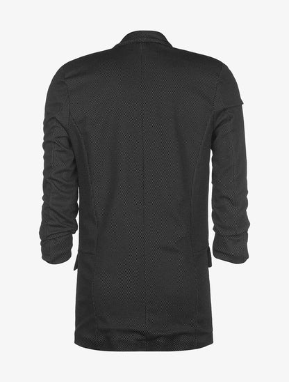 Veste longue loose - noir - 2