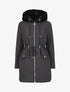 Manteau réversible à capuche - Noir - 7