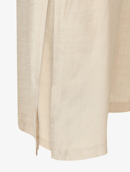 Combinaison ample à fines bretelles - Beige - 3