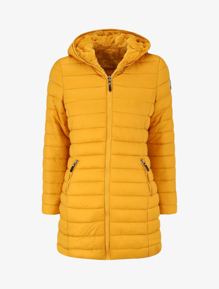 Doudoune réversible à capuche - Jaune - 6