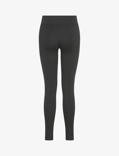 Legging taille haute à détail zips - Noir - 2