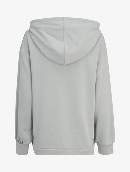 Hoddie oversize à capuche et logo brodé - Vert d&