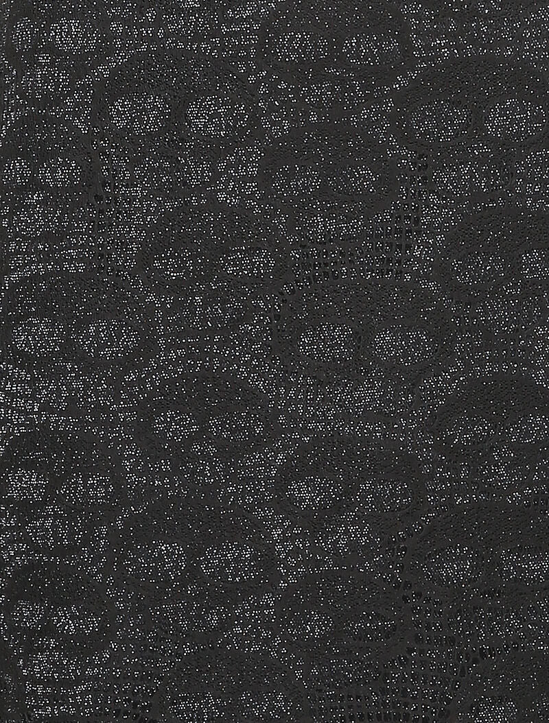 Robe en dentelle à motifs tête de mort - Argent - 3