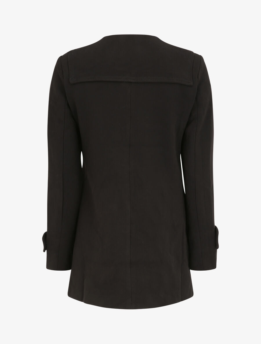 Manteau à boutons brandeboug - Noir - 2