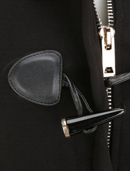 Manteau à boutons brandeboug - Noir - 3