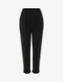 Jogging regular uni taille haute - Noir - 1