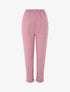 Jogging regular uni taille haute - Vieux rose - 4